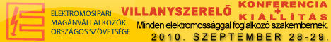 Villanyszerelőkonferencia Villanyszerelőkonferencia